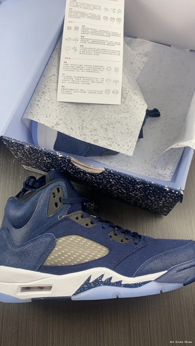 1st Kicks FD6812-400 Georgetown Air 5 Jordan 0703